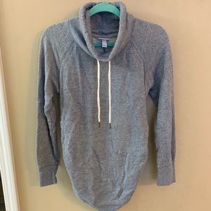 Isabel Maternity XS heather gray sweater